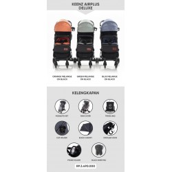 Keenz Air Plus Baby Stroller Cabin Size - Deluxe...